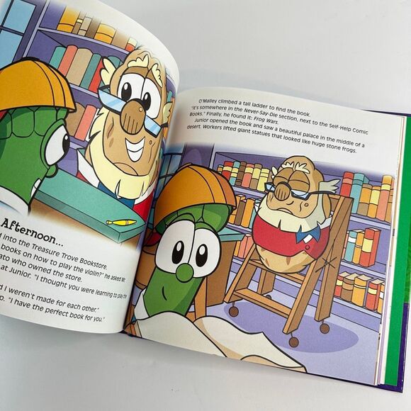 2/$8 VeggieTales-Adventures in VeggieTown-3 Books in 1 (Hardcover) - Picture 2 of 10